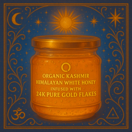 Organic Kashmir 24K Gold Honey (Raw)