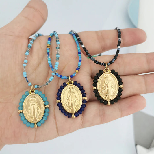 Ave Amulet ✧ 18K Gold Divine Mama Necklace